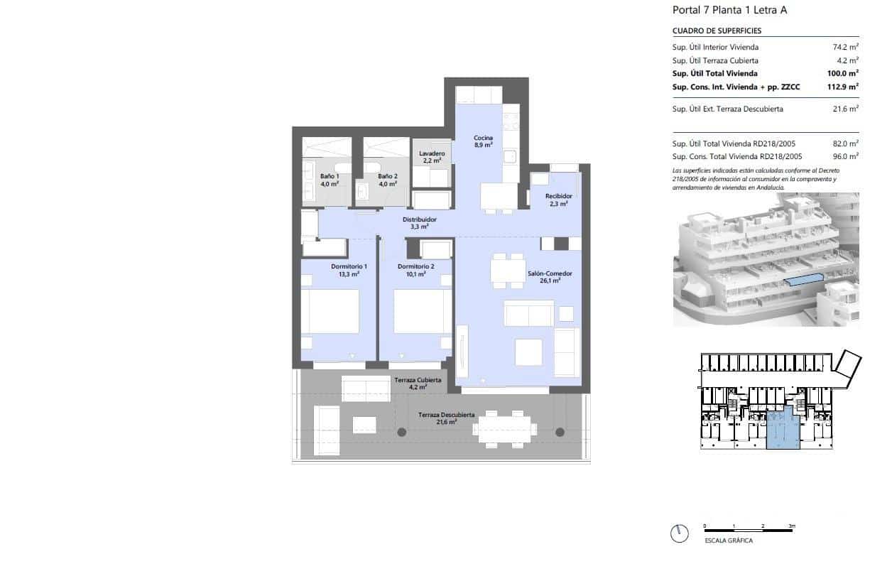 2 Zimmer Apartment zu verkaufen in Los Monteros mit Pool Garage - 562.000 € (Ref: 9951991)