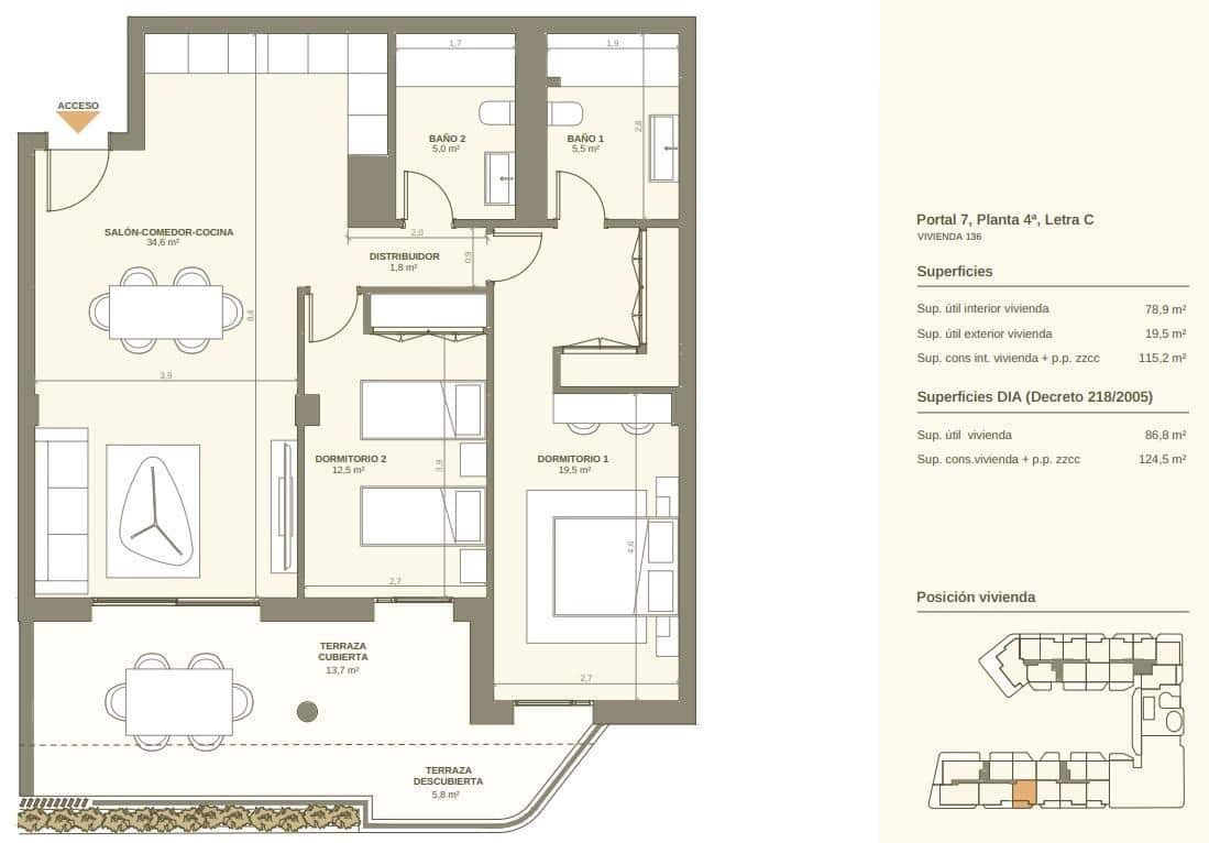 2 soverom Leilighet til salgs i San Pedro de Alcantara med svømmebasseng garasje - € 777 000 (Ref: 9954783)