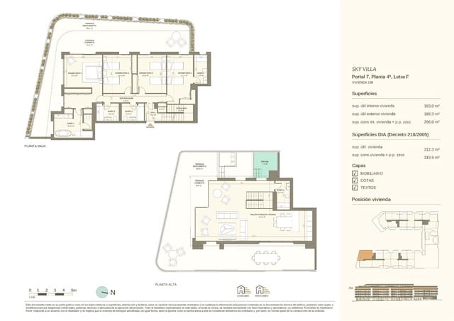 4 soveværelse Lejlighed til salg i San Pedro de Alcántara Pueblo, Marbella med swimmingpool garage - € 2.953.200 (Ref: 9954786)