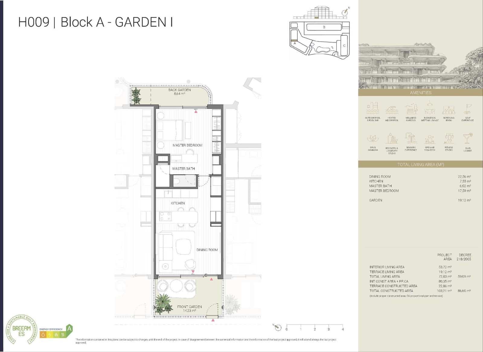 1 sovrum Lägenhet till salu i Fuengirola med pool garage - 375 000 € (Ref: 9974749)