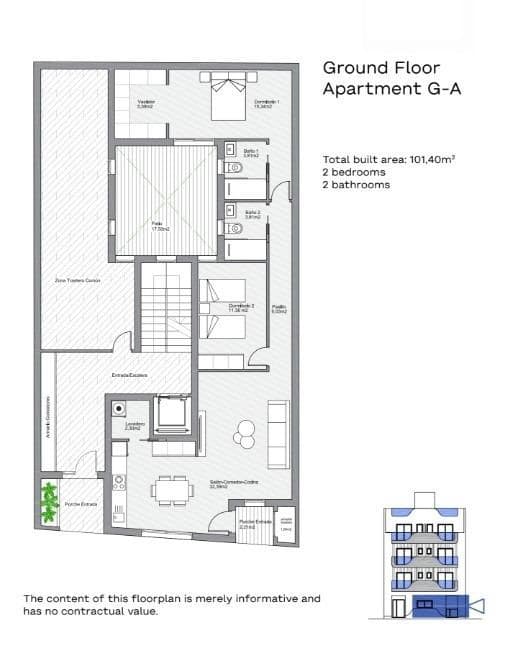 2 camera da letto Appartamento in vendita in Torrevieja con piscina - 309.000 € (Rif: 9974755)
