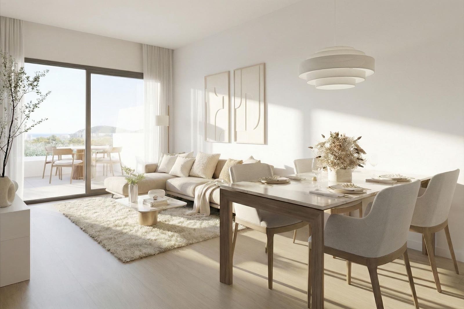 2 bedroom Apartment for sale in Finestrat with pool garage - € 395,000 (Ref: 9974767)