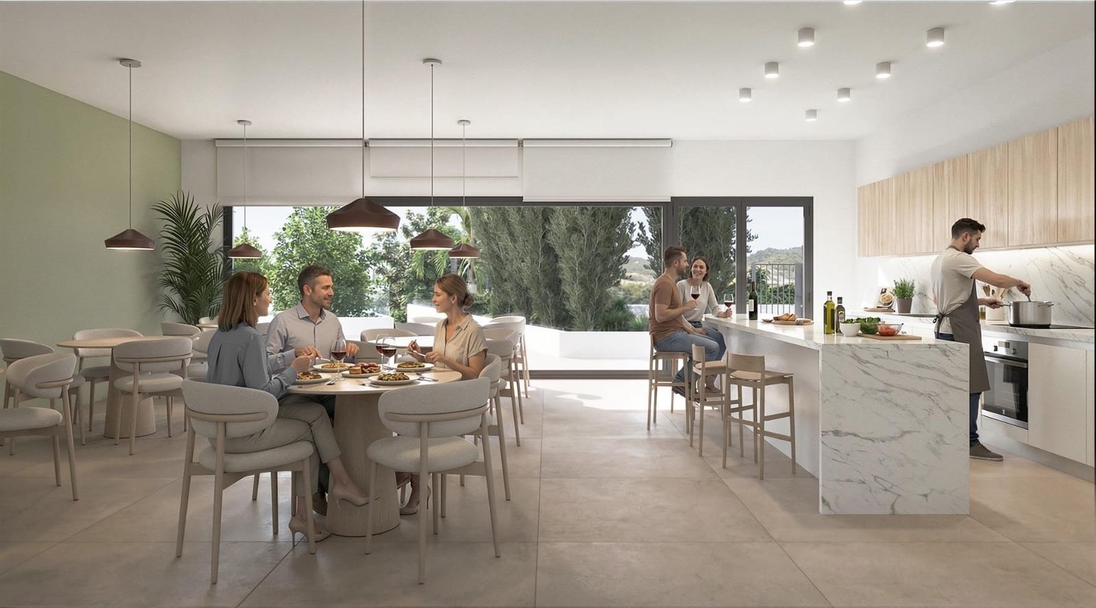 2 bedroom Apartment for sale in Finestrat with pool garage - € 395,000 (Ref: 9974767)