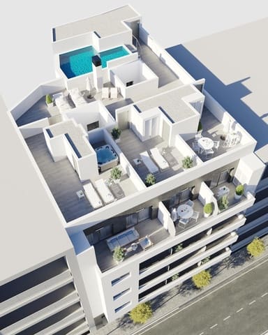 2 soveværelse Lejlighed til salg i Centro - Muelle Pesquero, Torrevieja med swimmingpool - € 419.000 (Ref: 9974774)