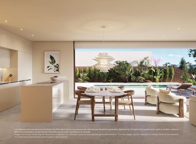 3 soveværelse Villa til salg i Las Colinas Golf, Orihuela med swimmingpool - € 1.090.000 (Ref: 9974848)