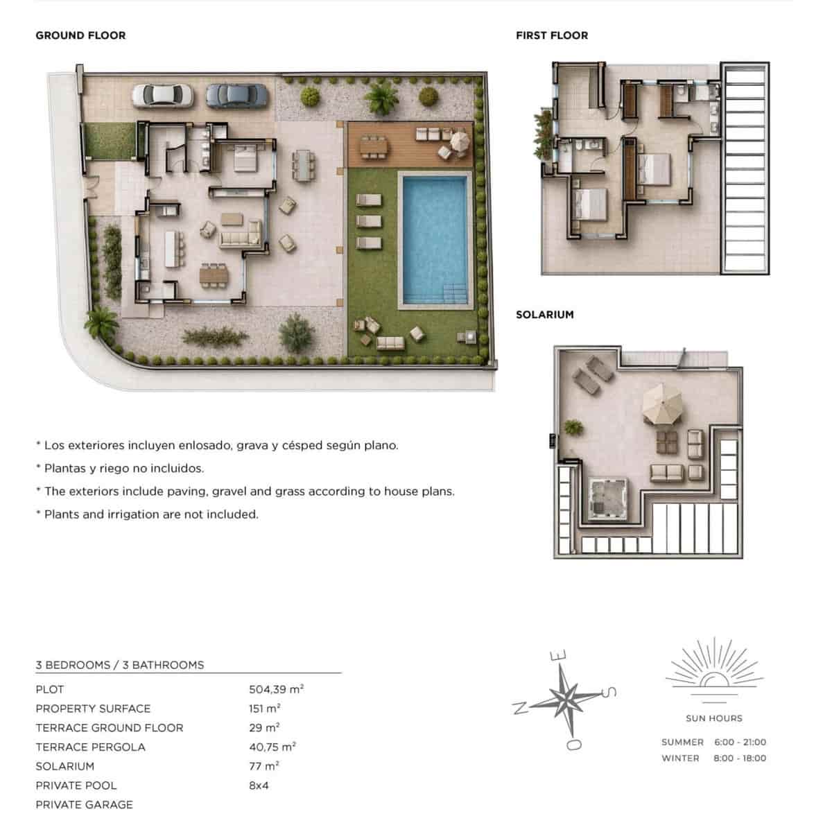 3 soverom Villa til salgs i Rojales med svømmebasseng garasje - € 979 501 (Ref: 9976834)