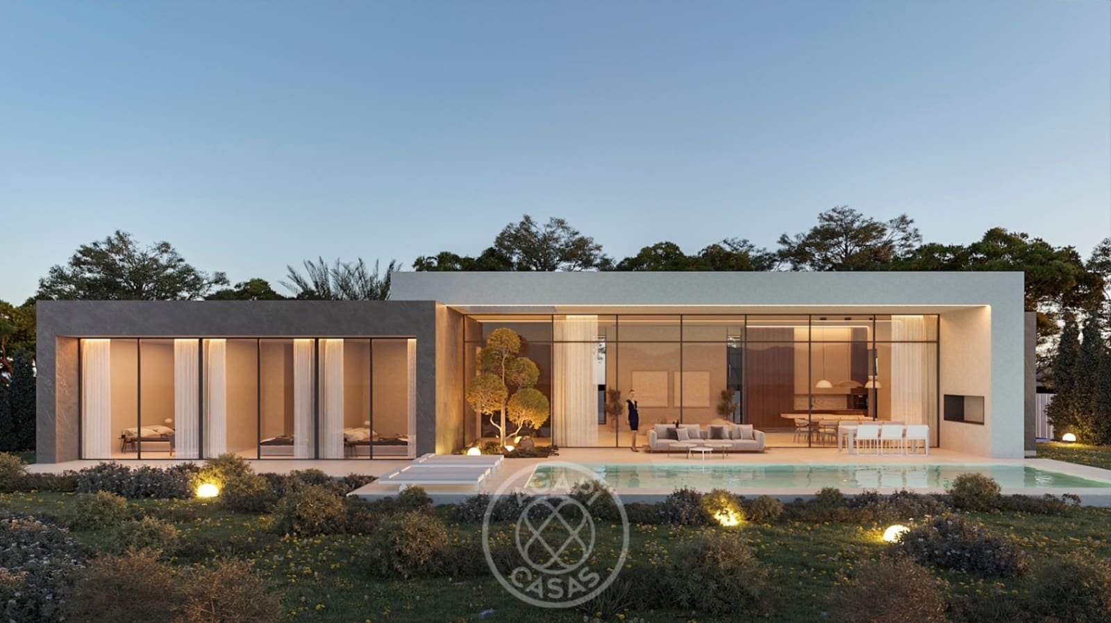 3 sovrum Villa till salu i Calpe / Calp med pool garage - 1 525 000 € (Ref: 10004345)
