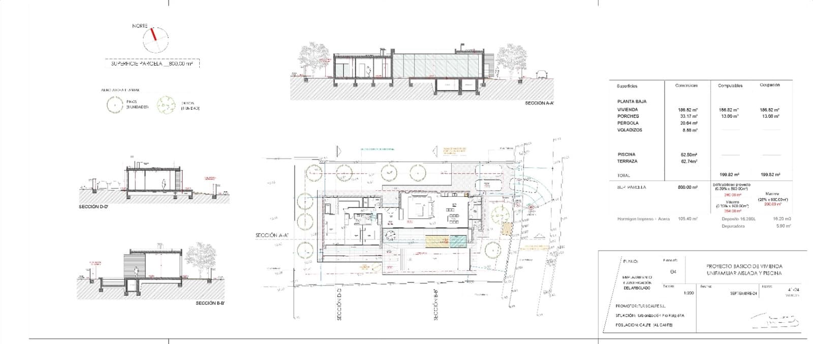 3 sovrum Villa till salu i Calpe / Calp med pool garage - 1 525 000 € (Ref: 10004345)