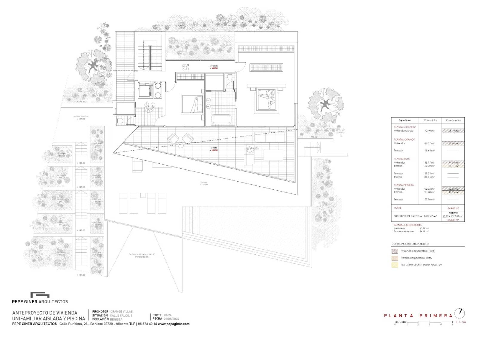 Chalet de 4 habitaciones en Benissa en venta con piscina garaje - 3.750.000 € (Ref: 10004346)