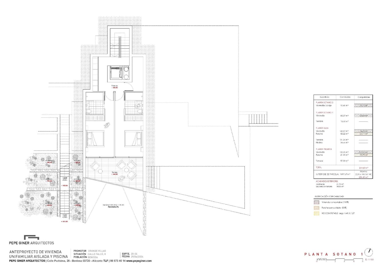 Chalet de 4 habitaciones en Benissa en venta con piscina garaje - 3.750.000 € (Ref: 10004346)