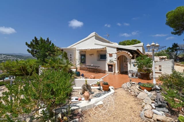 2 sovrum Villa till salu i Paichi, Teulada-Moraira med garage - 750 000 € (Ref: 10121059)