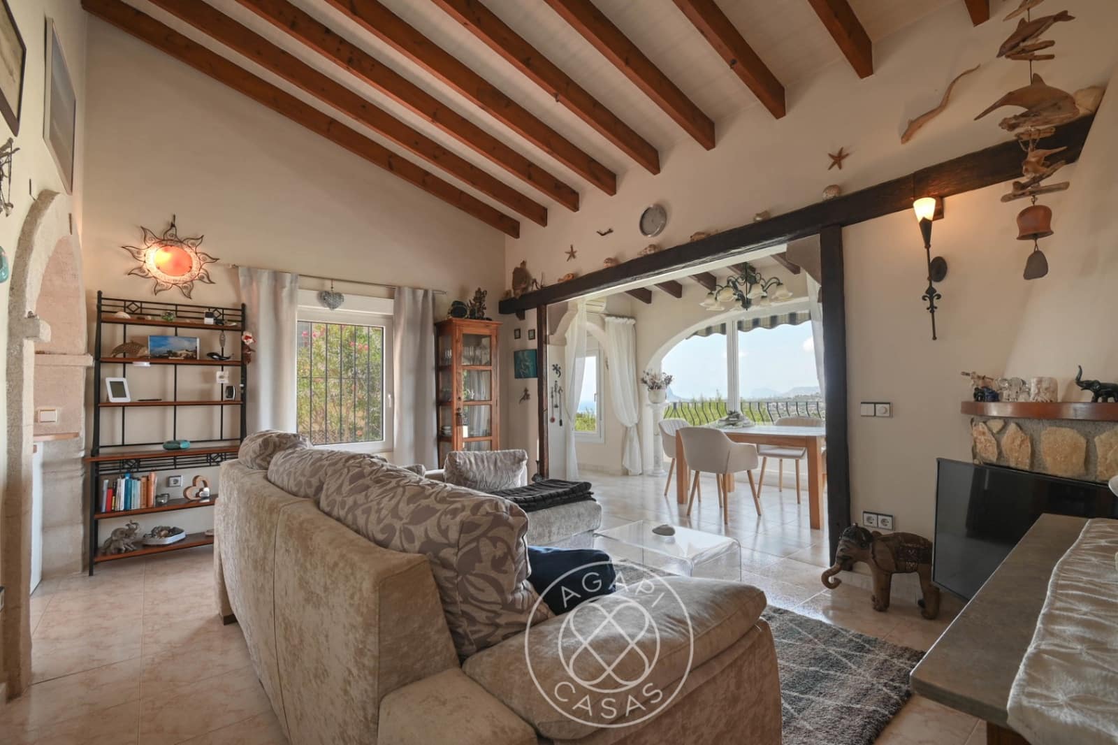 2 sovrum Villa till salu i Moraira med garage - 750 000 € (Ref: 10121059)