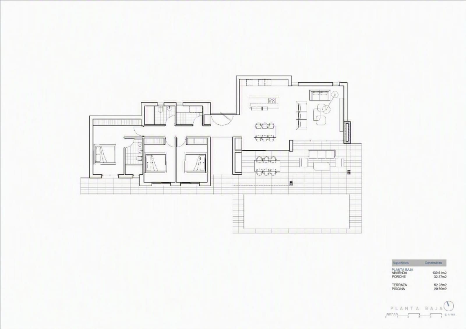 3 camera da letto Villa in vendita in Calpe / Calp con piscina garage - 1.190.000 € (Rif: 10121061)