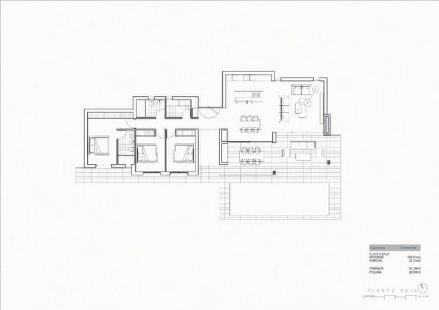 3 camera da letto Villa in vendita in Calpe / Calp con piscina garage - 1.190.000 € (Rif: 10121061)