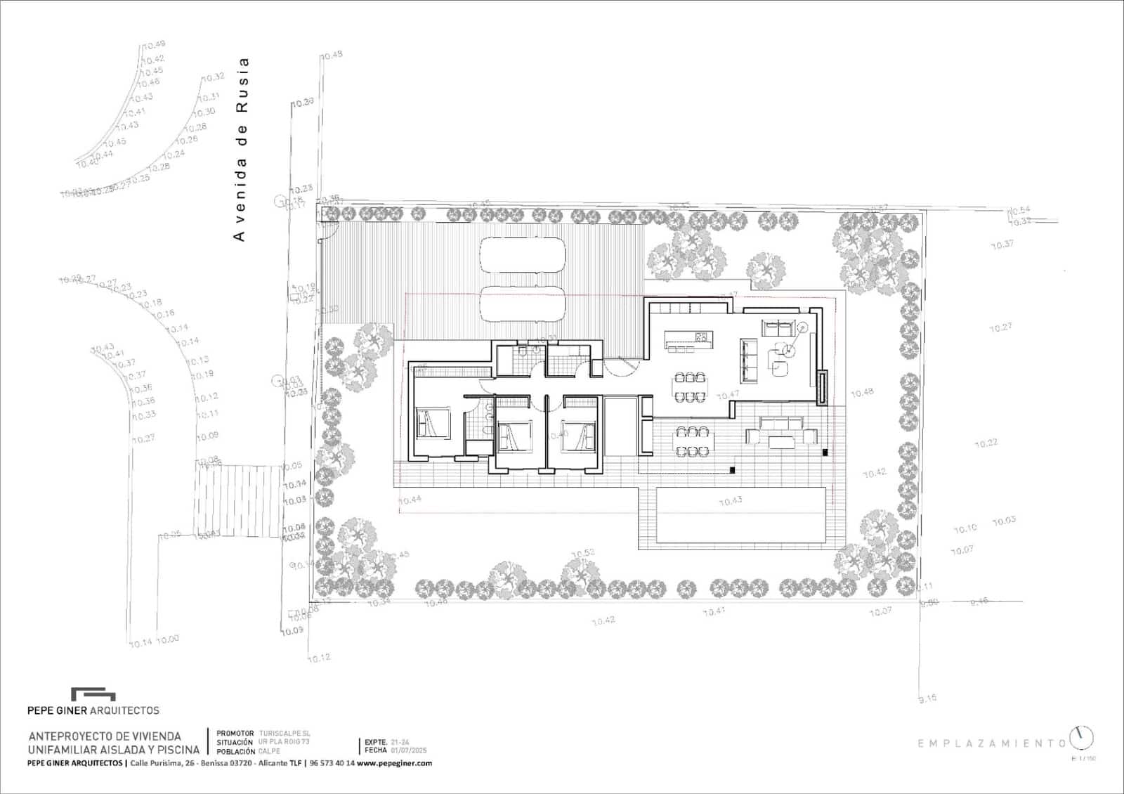 3 camera da letto Villa in vendita in Calpe / Calp con piscina garage - 1.190.000 € (Rif: 10121061)