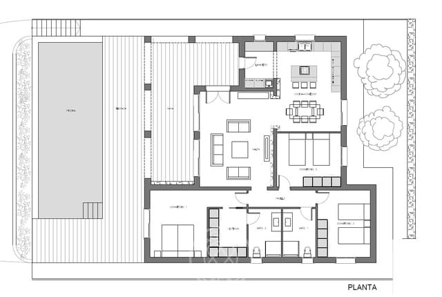 3 bedroom Villa for sale in Llíber with pool garage - € 890,000 (Ref: 9161249)