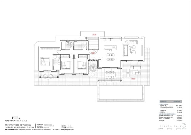 3 bedroom Villa for sale in Benissa with pool garage - € 890,000 (Ref: 9412943)