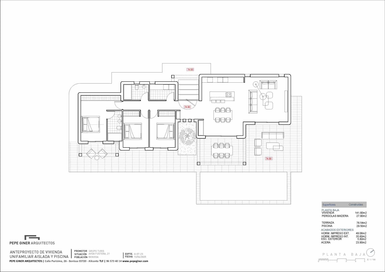 3 chambre Villa/Maison à vendre à Benissa avec piscine garage - 890 000 € (Ref: 9485486)