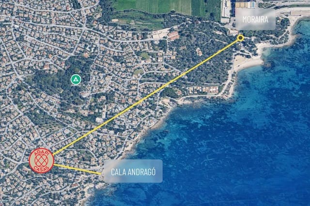3 slaapkamer Villa te koop in Moraira, Teulada-Moraira met zwembad garage - € 745.000 (Ref: 9628400)