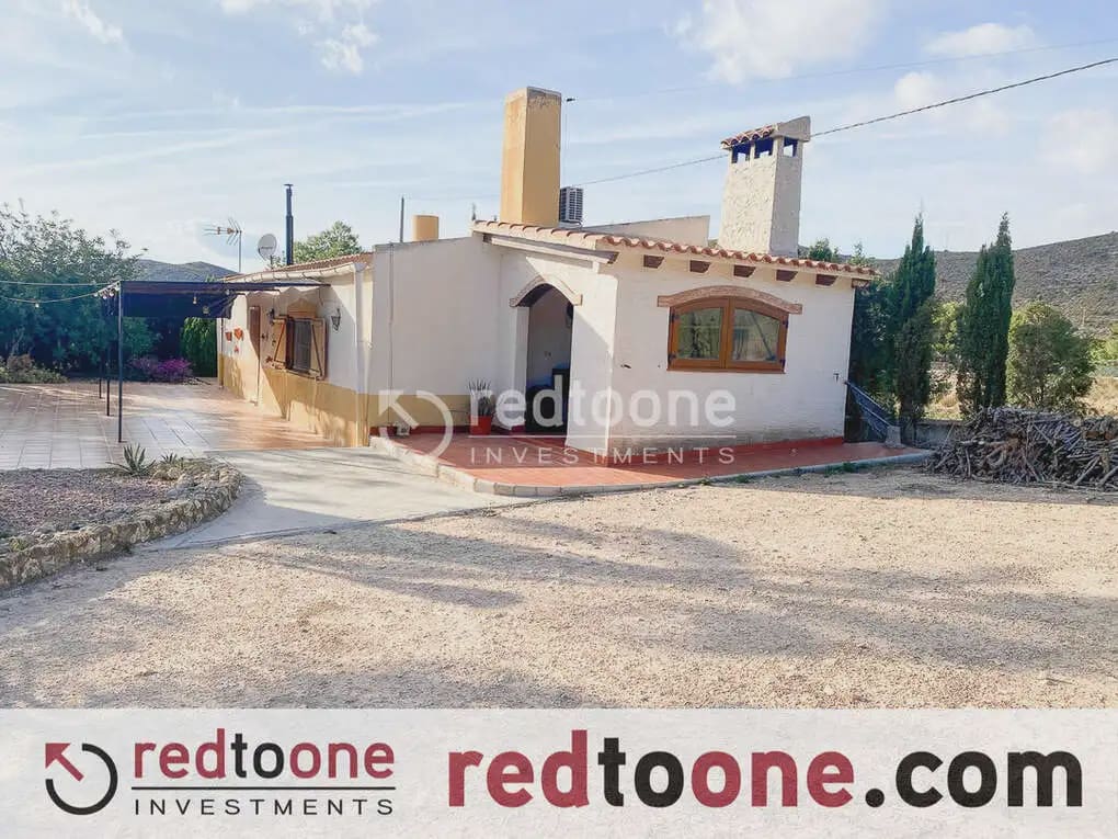 3 sypialnia Finka/Dom wiejski na sprzedaż w Petrel / Petrer z basenem garażem - 525 000 € (Ref: 10160286)