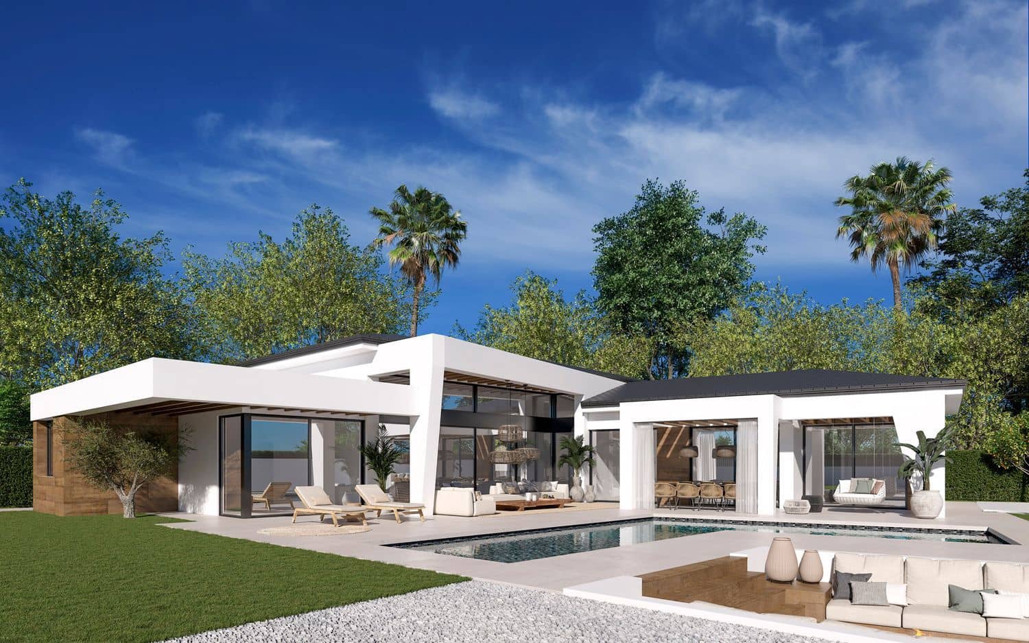4 soverom Villa til salgs i Aloha Golf med svømmebasseng garasje - € 3 980 000 (Ref: 9838350)