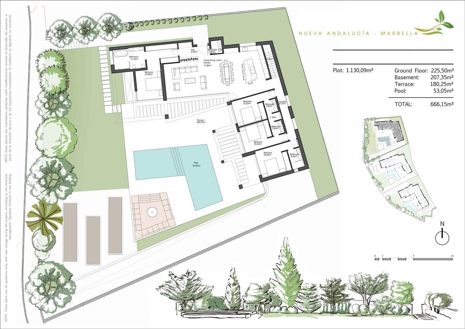 4 soverom Villa til salgs i Aloha Golf med svømmebasseng garasje - € 3 980 000 (Ref: 9838350)