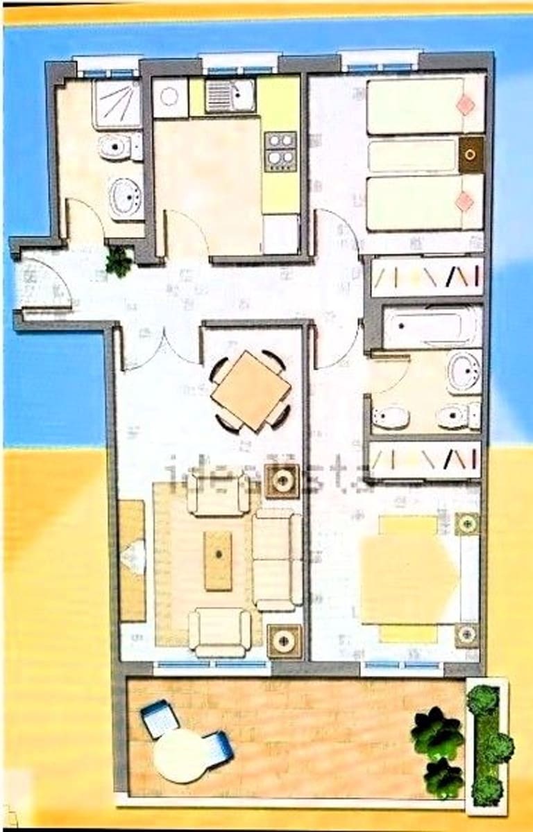 2 soverom Leilighet til salgs i Estepona med svømmebasseng garasje - € 365 000 (Ref: 9885359)