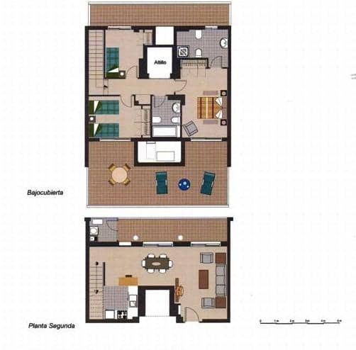 3 soverom Leilighet til leie i Sant Jordi med svømmebasseng garasje - € 750 (Ref: 10086247)