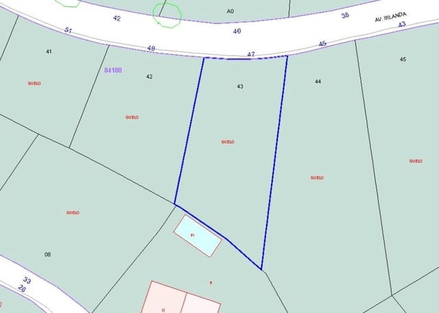 Działka budowlana na sprzedaż w Peñíscola - 42 600 € (Ref: 9382887)