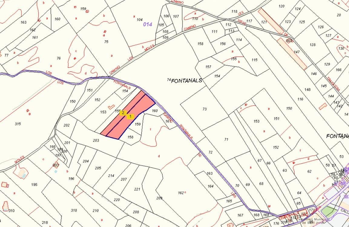 Rakentamaton maa myytävänä paikassa Sant Jordi - 10 000 € (Ref: 9382965)