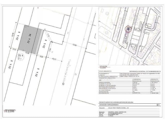 Tomt till salu i Vinaròs - 103 000 € (Ref: 9414128)