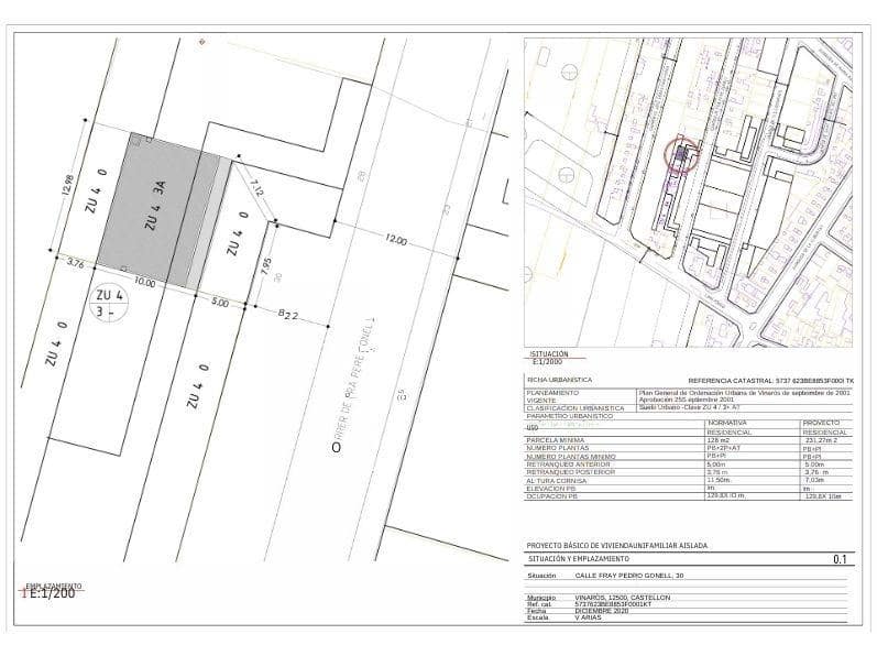 Byggetomt til salgs i Vinaros - € 103 000 (Ref: 9414128)