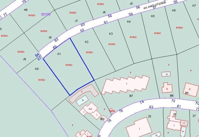 Działka budowlana na sprzedaż w Peñíscola - 25 900 € (Ref: 9508907)