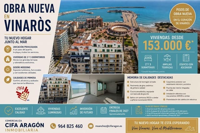 2 soverom Leilighet til salgs i Vinaròs - € 153 000 (Ref: 9611573)