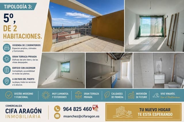2 soverom Leilighet til salgs i Vinaròs - € 153 000 (Ref: 9611573)