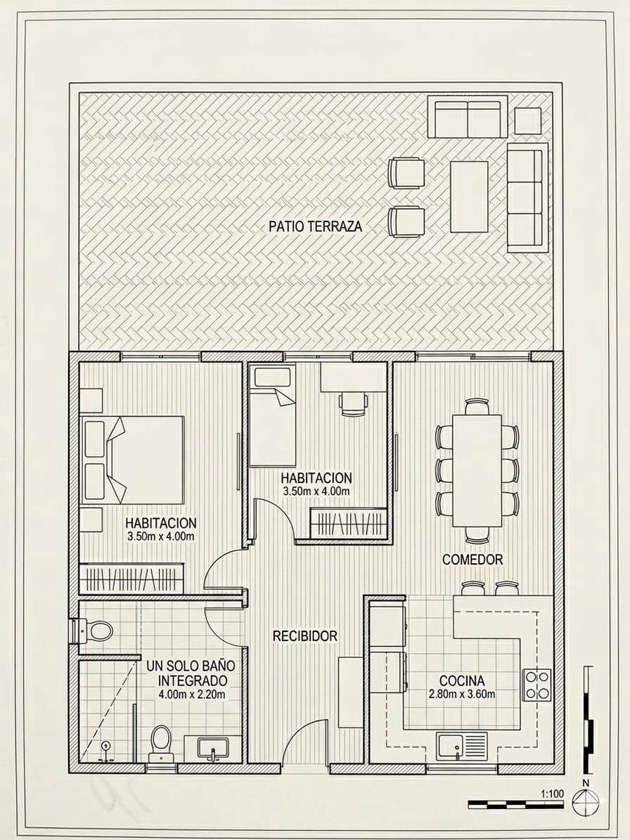 2 bedroom Apartment for sale in San Rafael del Rio / Sant Rafael del Riu - € 98,000 (Ref: 9611574)