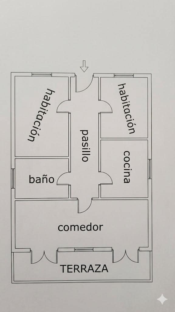 Piso de 2 habitaciones en Vinaròs en venta con piscina - 155.000 € (Ref: 9634328)
