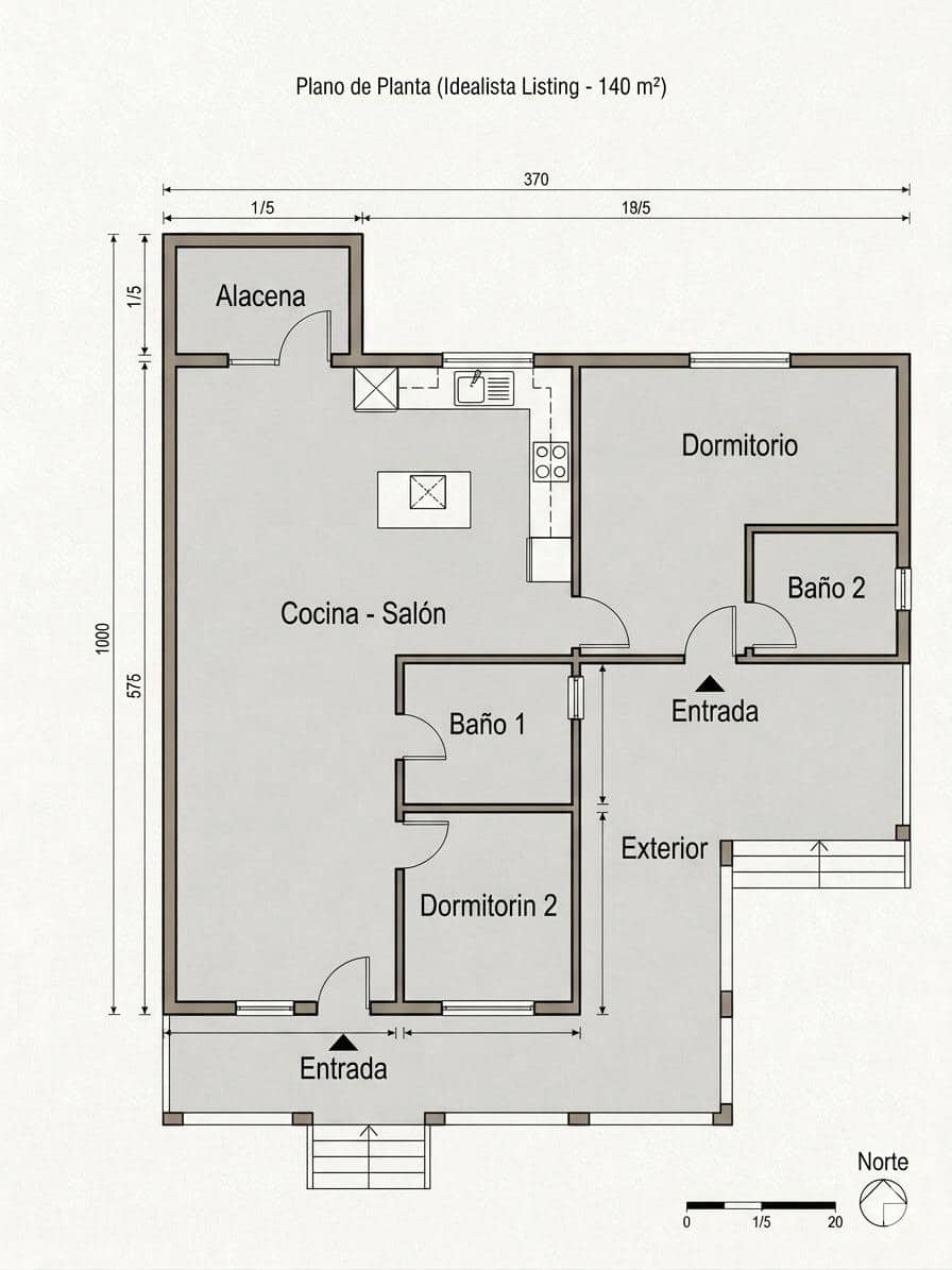 2 bedroom Flat for sale in Benicarlo with pool - € 195,000 (Ref: 9927444)