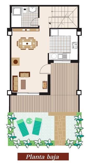 Adosado de 2 habitaciones en Sant Jordi en venta con piscina - 198.000 € (Ref: 9952664)
