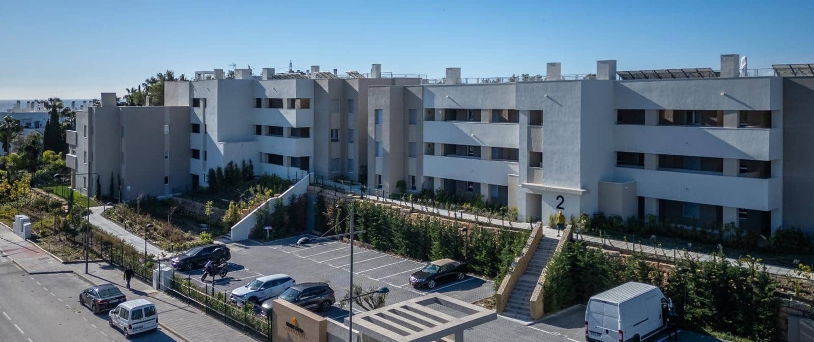 2 sovrum Lägenhet till salu i Estepona med pool garage - 370 000 € (Ref: 10094282)