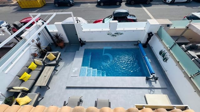3 quarto Casa em Banda para venda em Lomas de Cabo Roig - Los Dolses, Orihuela com piscina - 335 000 € (Ref: 10002380)