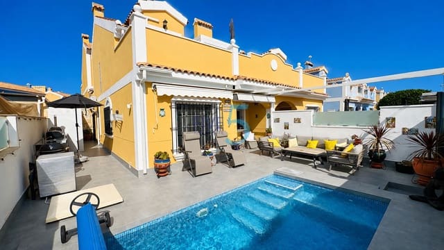 3 quarto Casa em Banda para venda em Lomas de Cabo Roig - Los Dolses, Orihuela com piscina - 335 000 € (Ref: 10002380)