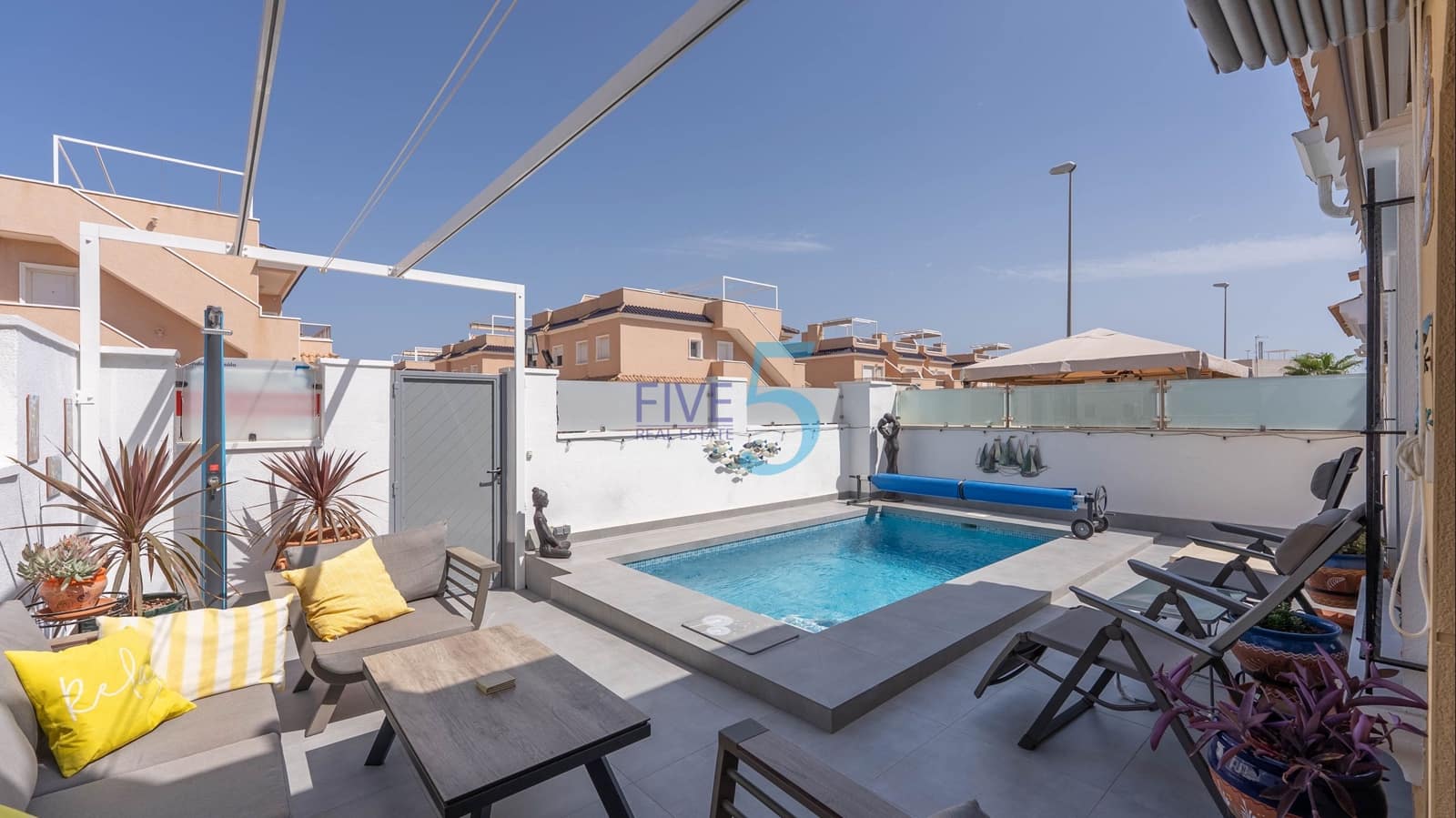 3 sovrum Hus till salu i Orihuela Costa med pool - 335 000 € (Ref: 10002380)