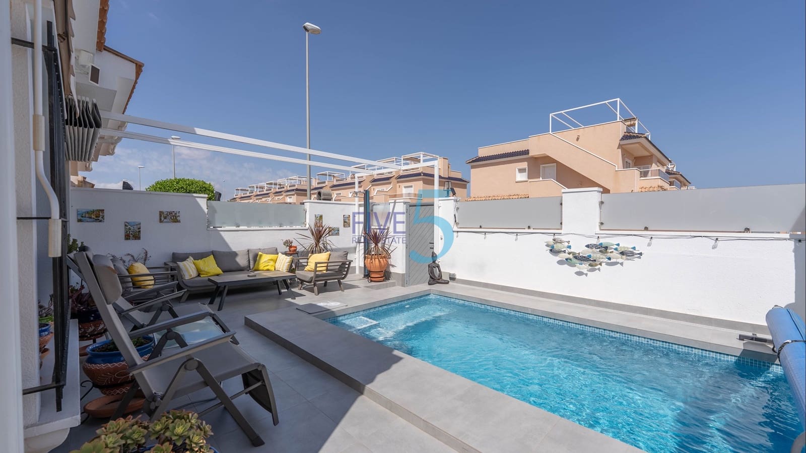 3 sovrum Hus till salu i Orihuela Costa med pool - 335 000 € (Ref: 10002380)