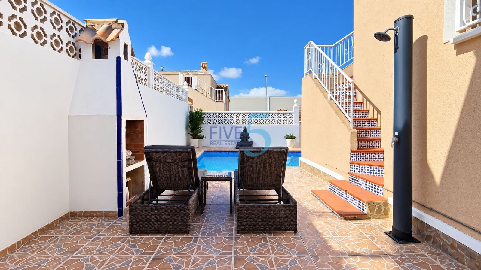 2 Zimmer Villa zu verkaufen in Benijofar mit Pool Garage - 245.000 € (Ref: 10101372)