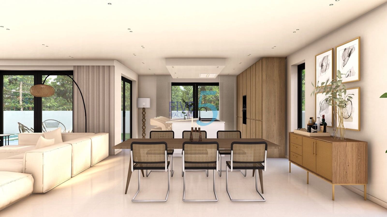 4 slaapkamer Villa te koop in Finestrat met zwembad garage - € 849.000 (Ref: 10155584)
