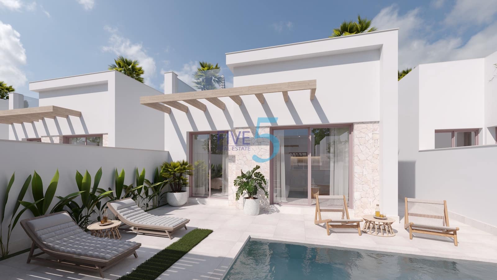 2 soveværelse Villa til salg i Roldan med swimmingpool - € 242.500 (Ref: 10155628)