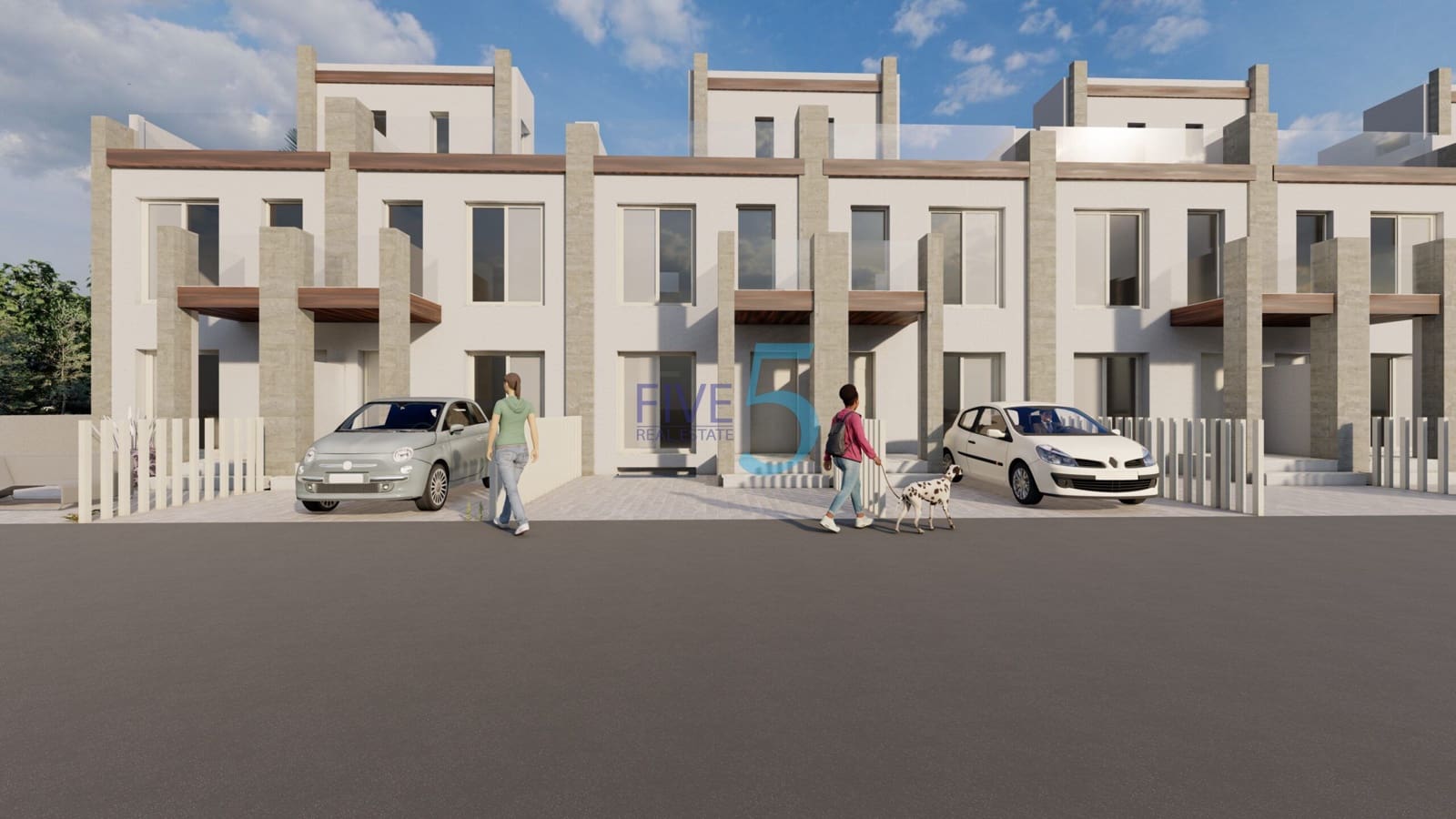 2 sypialnia Dom blizniak na sprzedaż w Miasto Alicante / Alacant z basenem garażem - 306 000 € (Ref: 10155642)