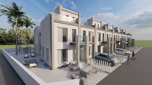 2 sypialnia Dom blizniak na sprzedaż w Miasto Alicante / Alacant z basenem garażem - 306 000 € (Ref: 10155642)