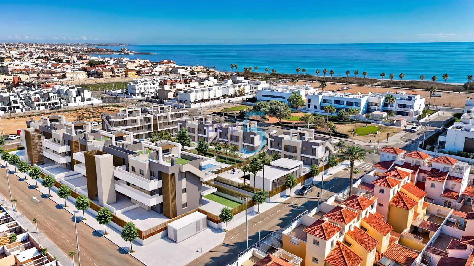 3 soverom Leilighet til salgs i Torre de la Horadada med svømmebasseng garasje - € 409 900 (Ref: 10155647)